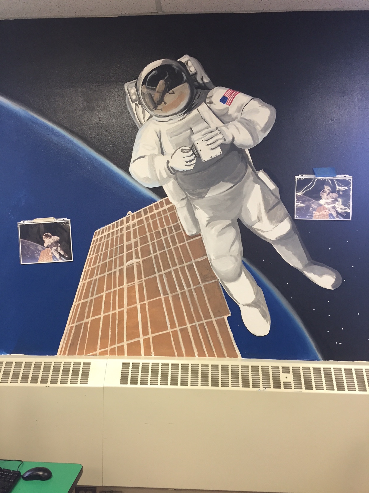 Astronaut Mural